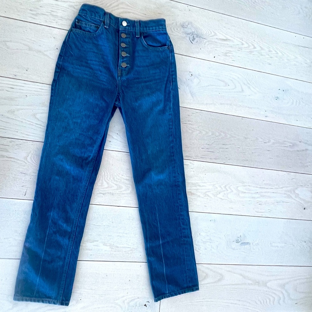 Reformation jeans. Band New! Size 23. Love them but I'm a true 24